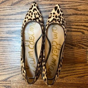 Sam Edelman Leopard 1 inch heel size 8